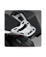 NC750X Rear Carrier (Resin) Silver